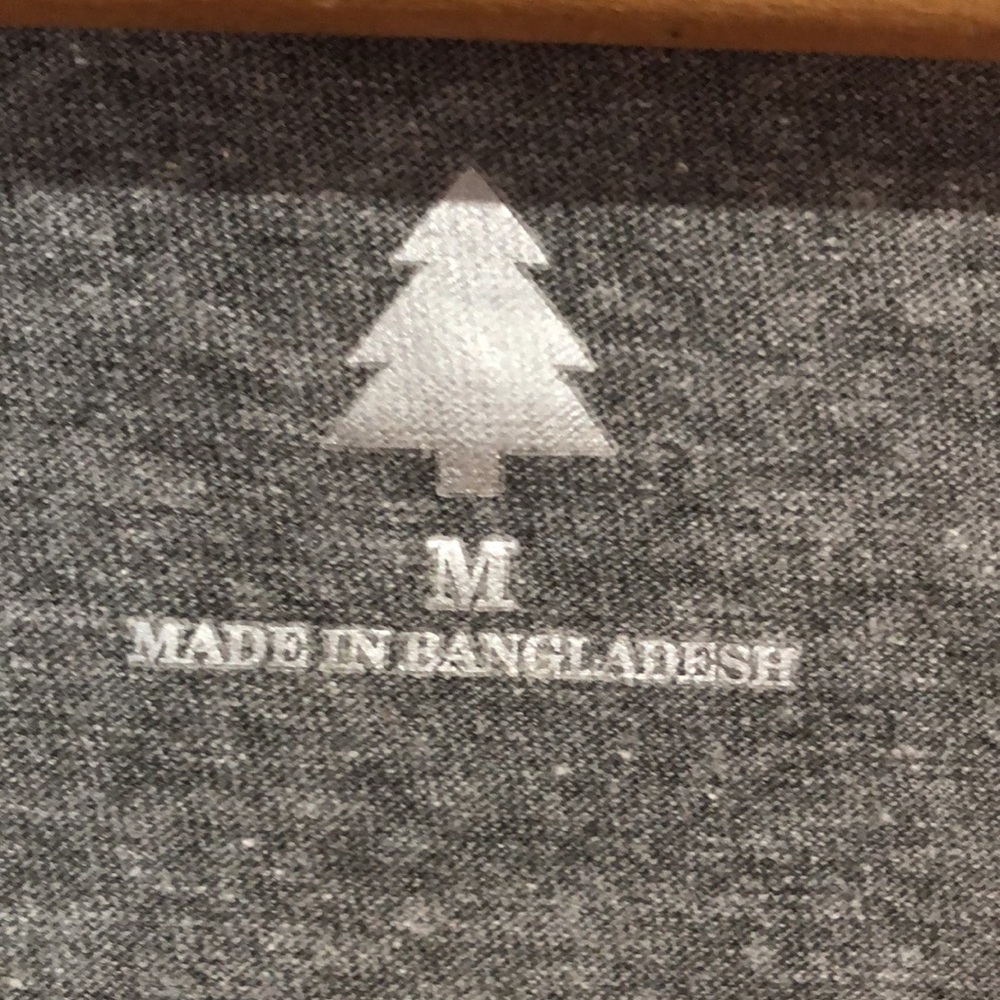“Naughty, Nice, No Comment” Women’s Grey and Red Baseball Tee size M Christmas - Picture 8 of 12